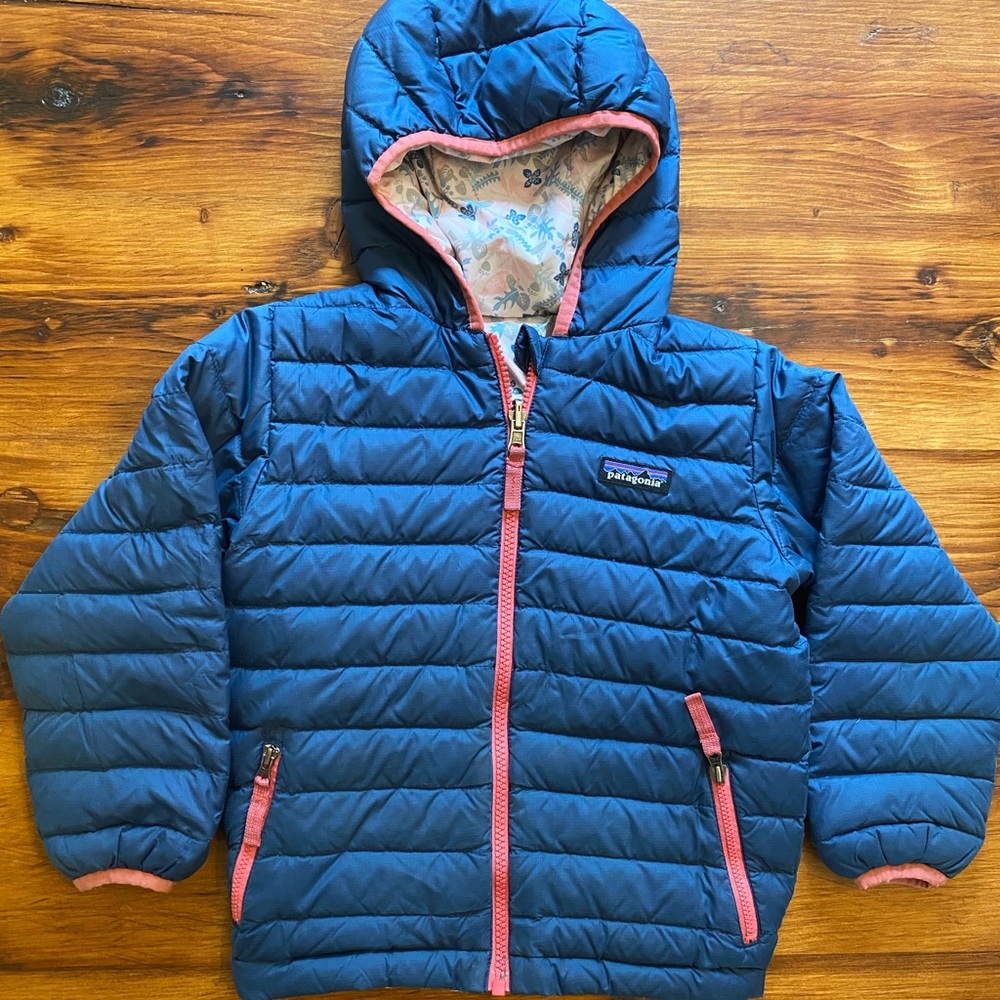 Patagonia Toddler Reversible Down Sweater Hoody (5T)
